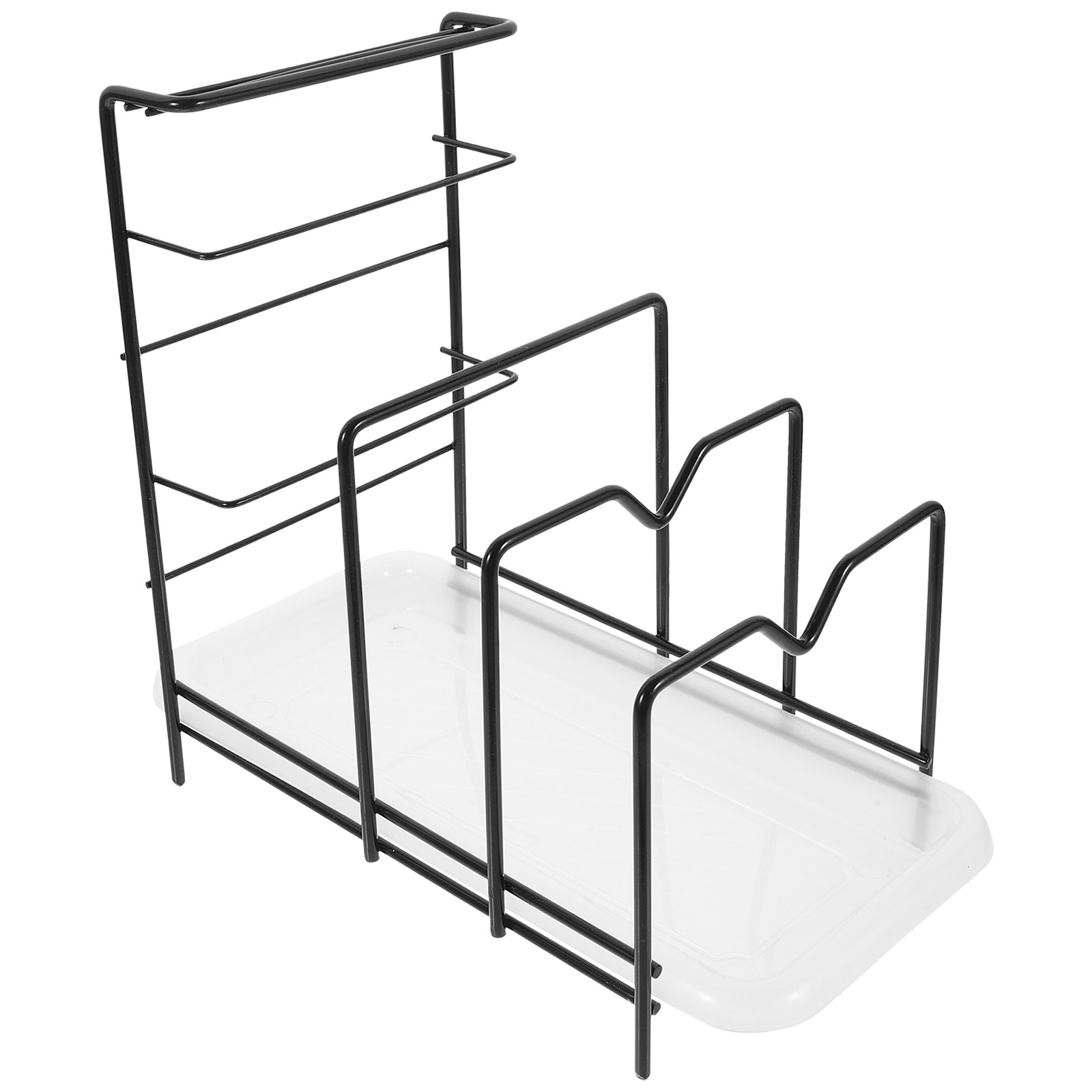 Kitchen Cabinet Baking Sheet Organizer - Organisateur de couvercles de casseroles, support