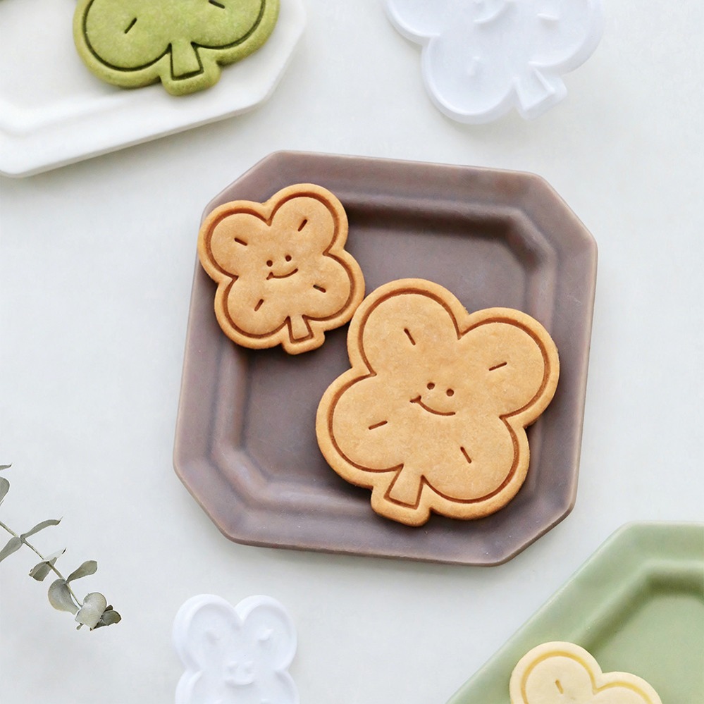 Kitchen Baking Cookies - Emporte-pièces Trèfle à Quatre Feuilles Porte-Bonheur,