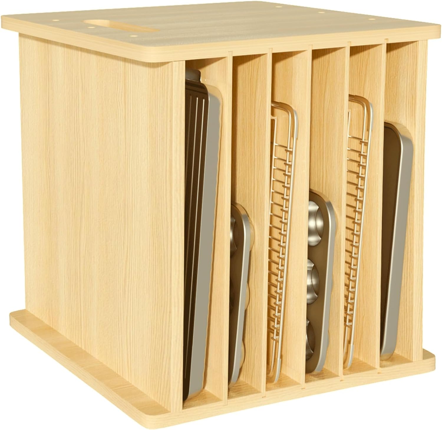 Kitchen Cabinet Baking Sheet Organizer - Organisateur de plateaux de cuisson en