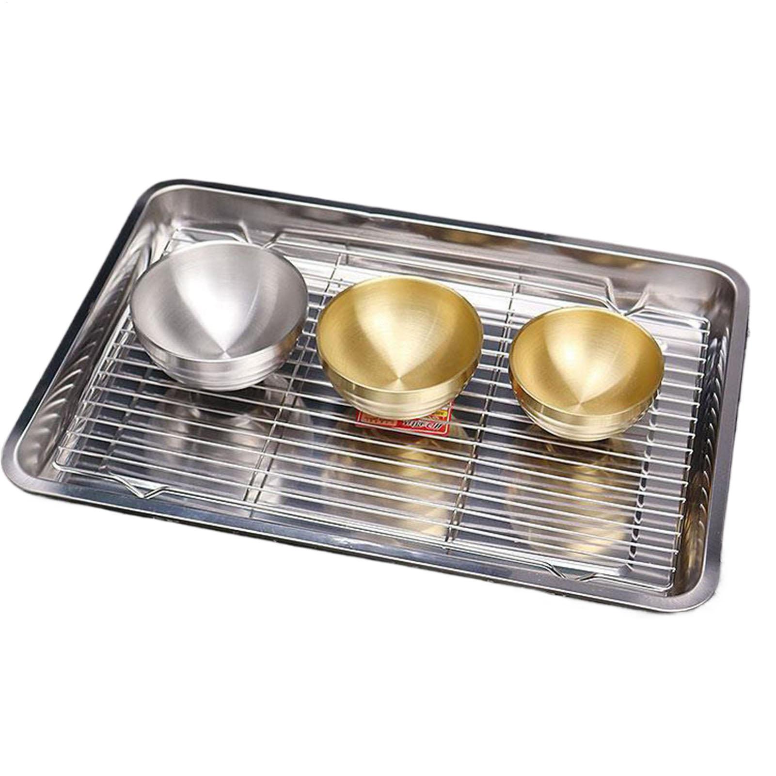Kitchen Baking Tray Rack - Plaque de cuisson antiadhésive en acier