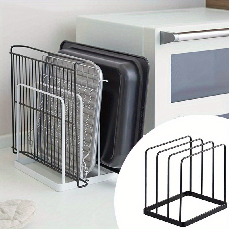 Kitchen Baking Tray Rack - Support de planche à découper verticale,