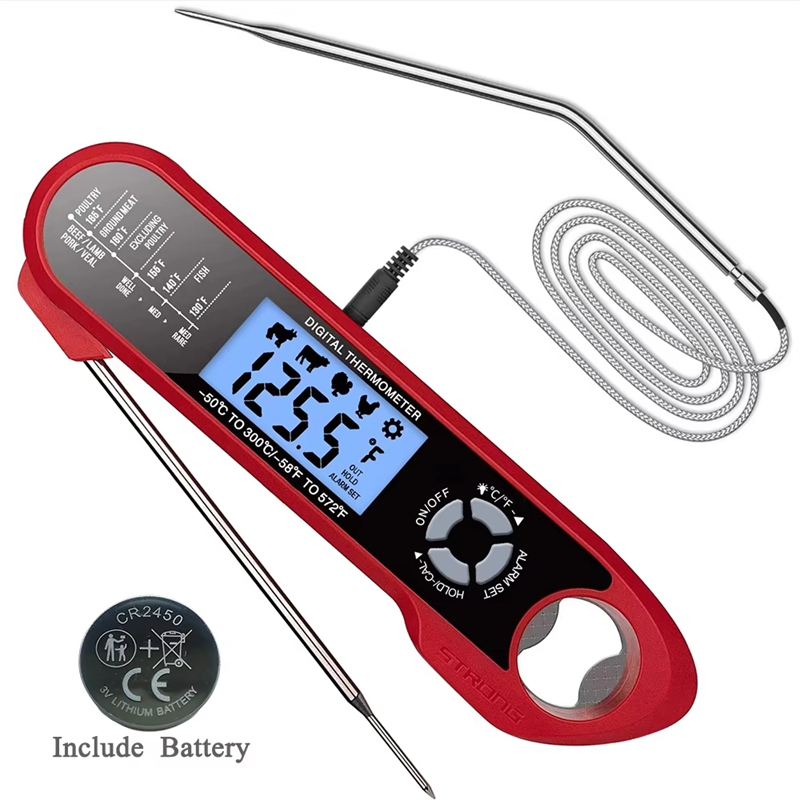 Kitchen Baking Utensil - Thermomètre numérique à double sonde pour