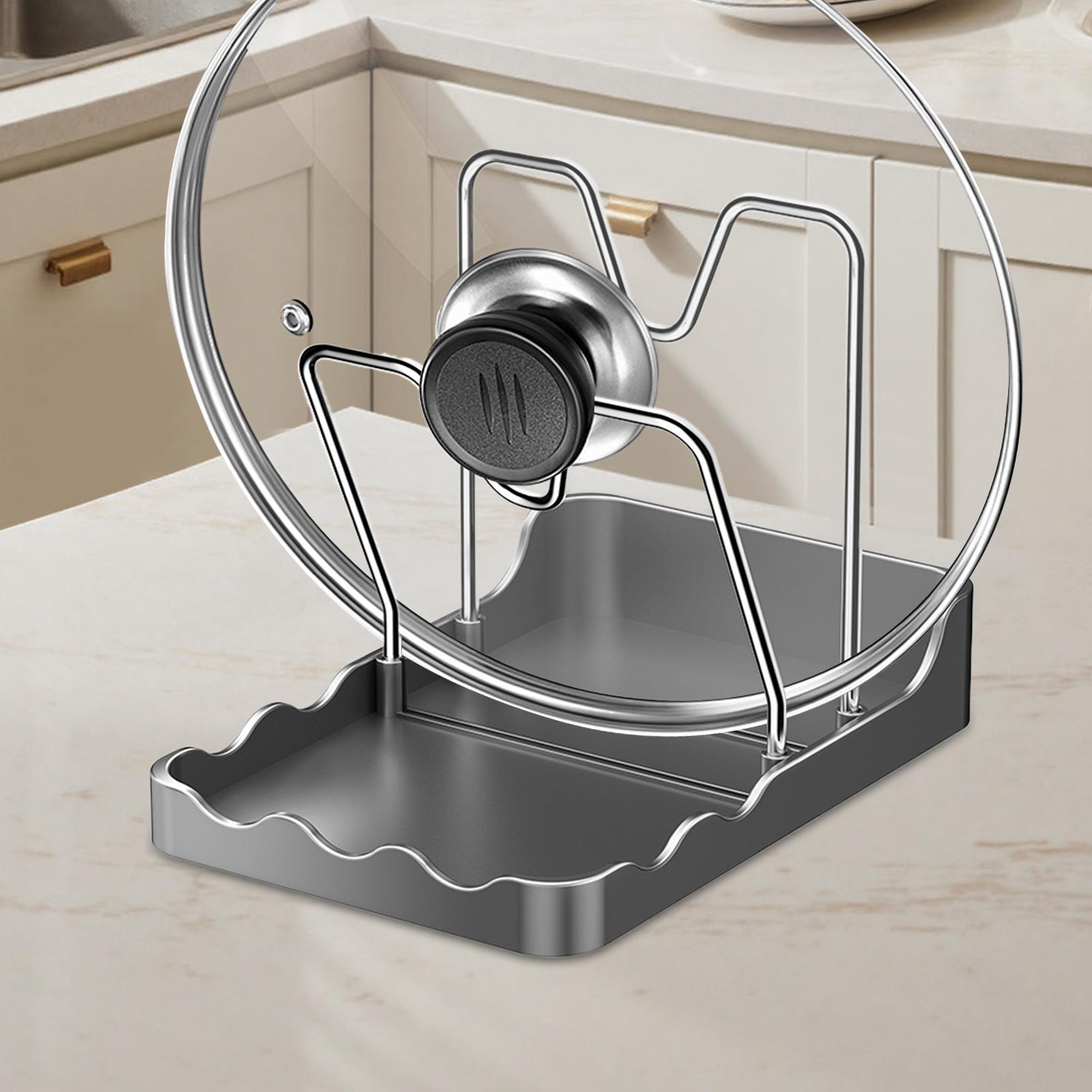 Kitchen Baking Tray Rack - Organisateur de couvercles de casseroles vertical