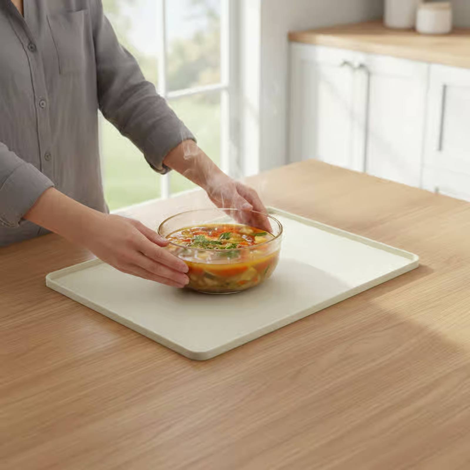 Kitchen Baking Tray - Tapis de protection en silicone pour