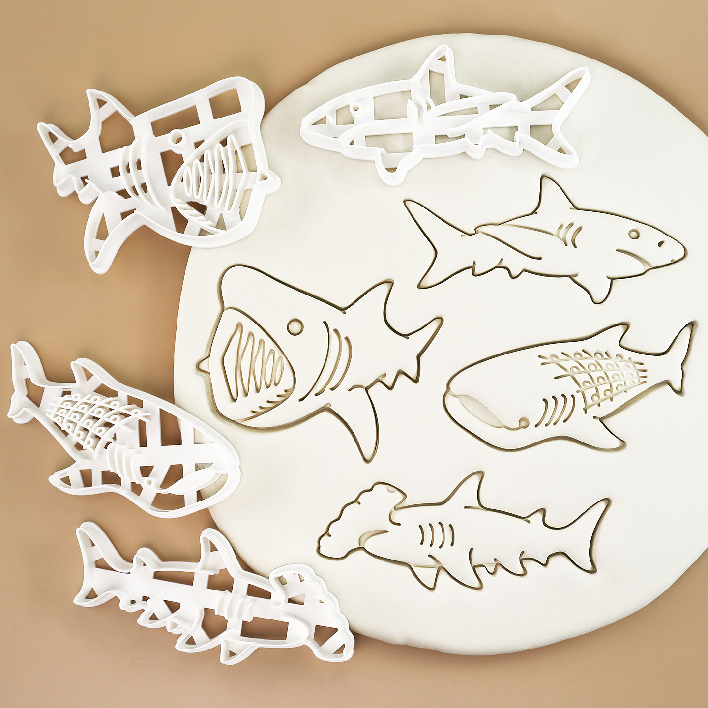 Emporte-pièce requin 1 pièce/4 - Kitchen Baking Cookies avis et prix