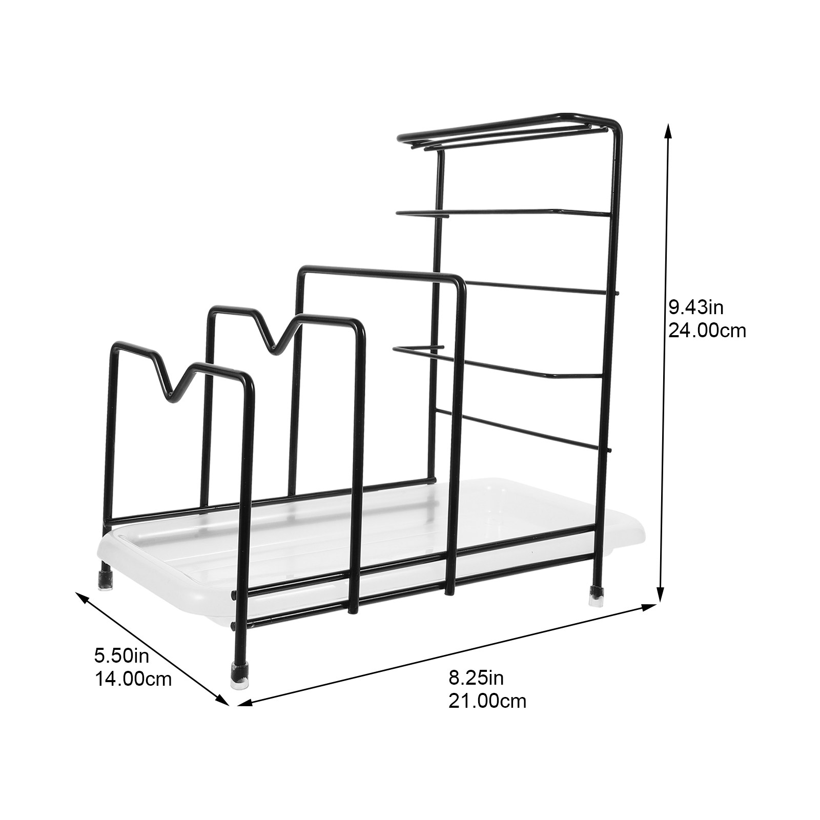 Organisateur de couvercles de  - Kitchen Cabinet Baking Sheet Organizer avis et prix