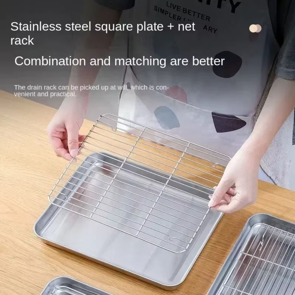 Nouveau 304 acier inoxydable p - Kitchen Baking Tray Rack avis et prix