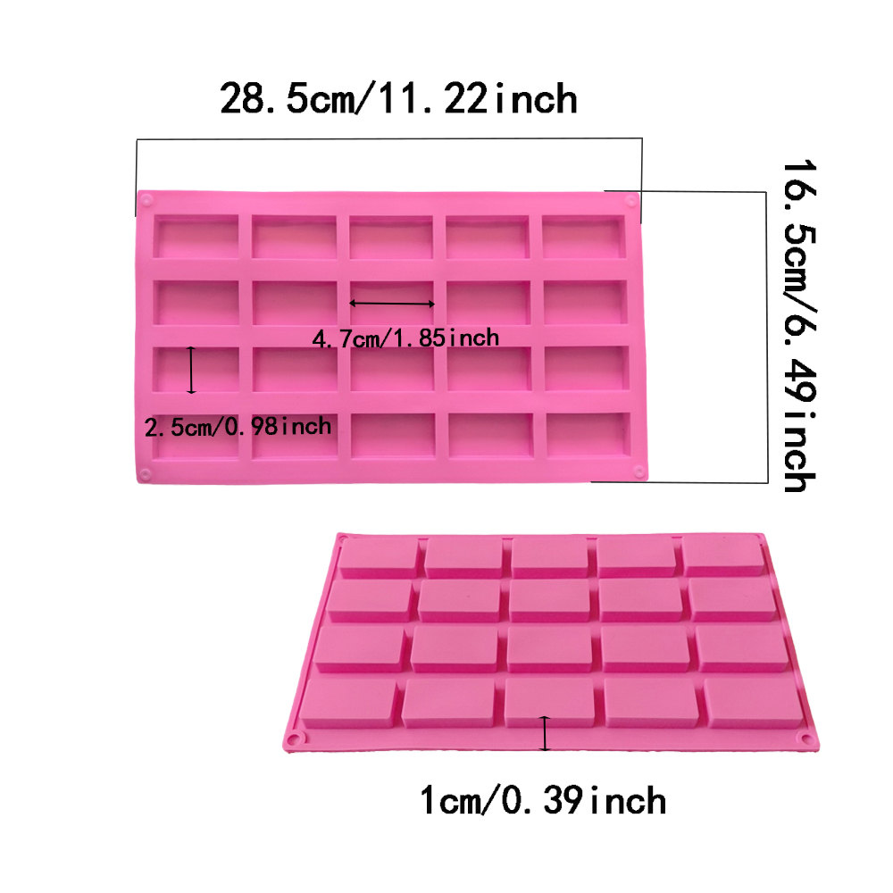 Moule rectangulaire en silicon - Kitchen Baking Cookies avis et prix