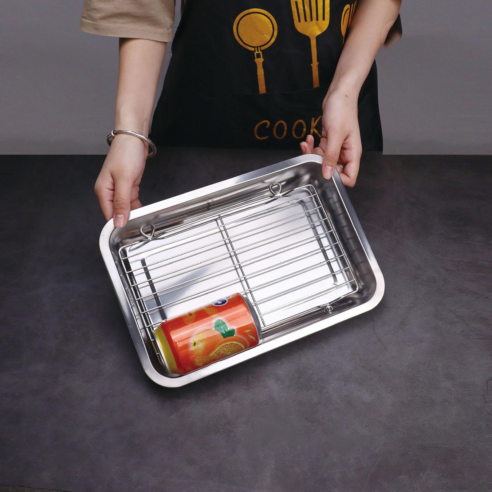 Plaque de cuisson antiadhésive - Kitchen Baking Tray Rack avis et prix