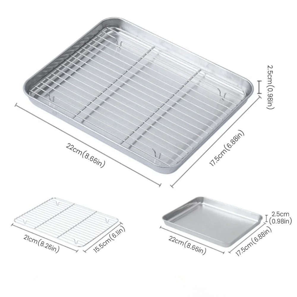 Plaque de cuisson en acier ino - Kitchen Baking Tray Rack avis et prix