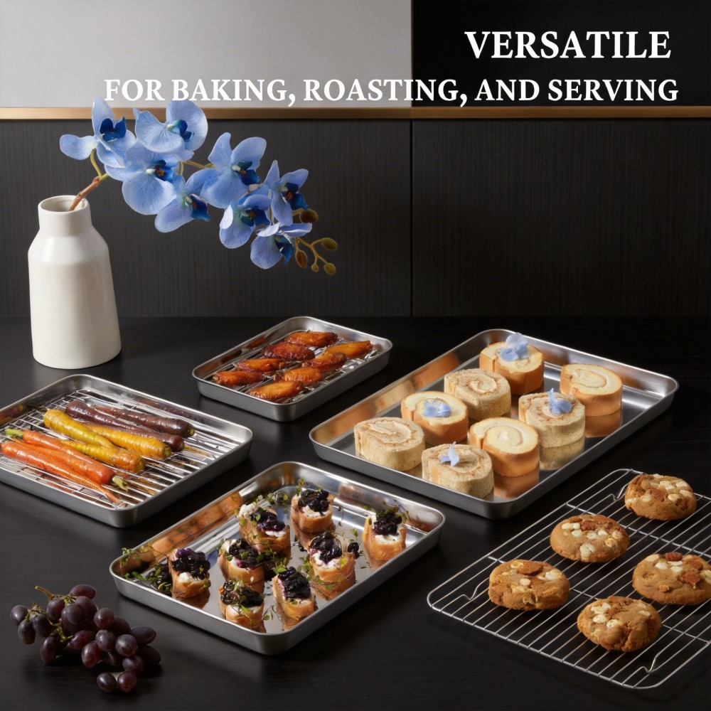 Plaque de cuisson en acier ino - Kitchen Baking Tray Rack avis et prix