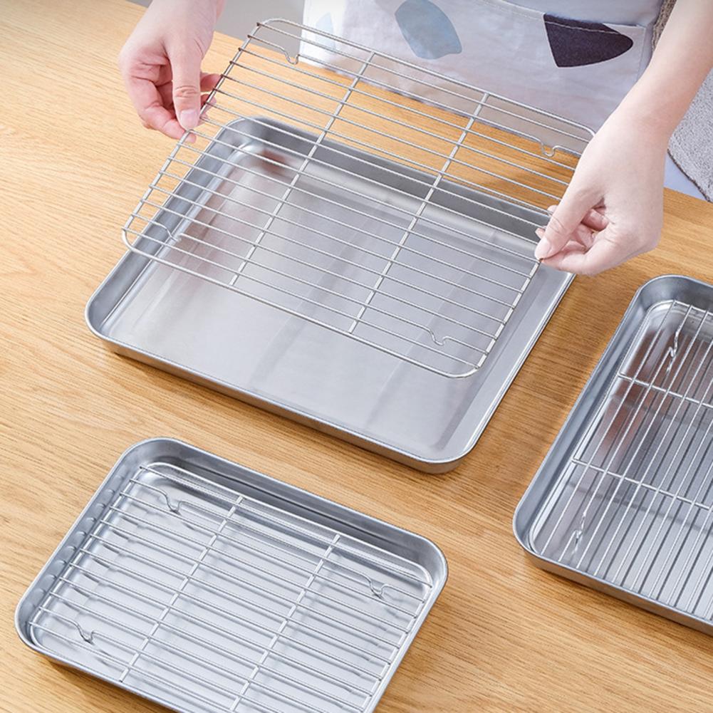 1 ensemble de plaques de cuiss - Kitchen Baking Tray Rack avis et prix