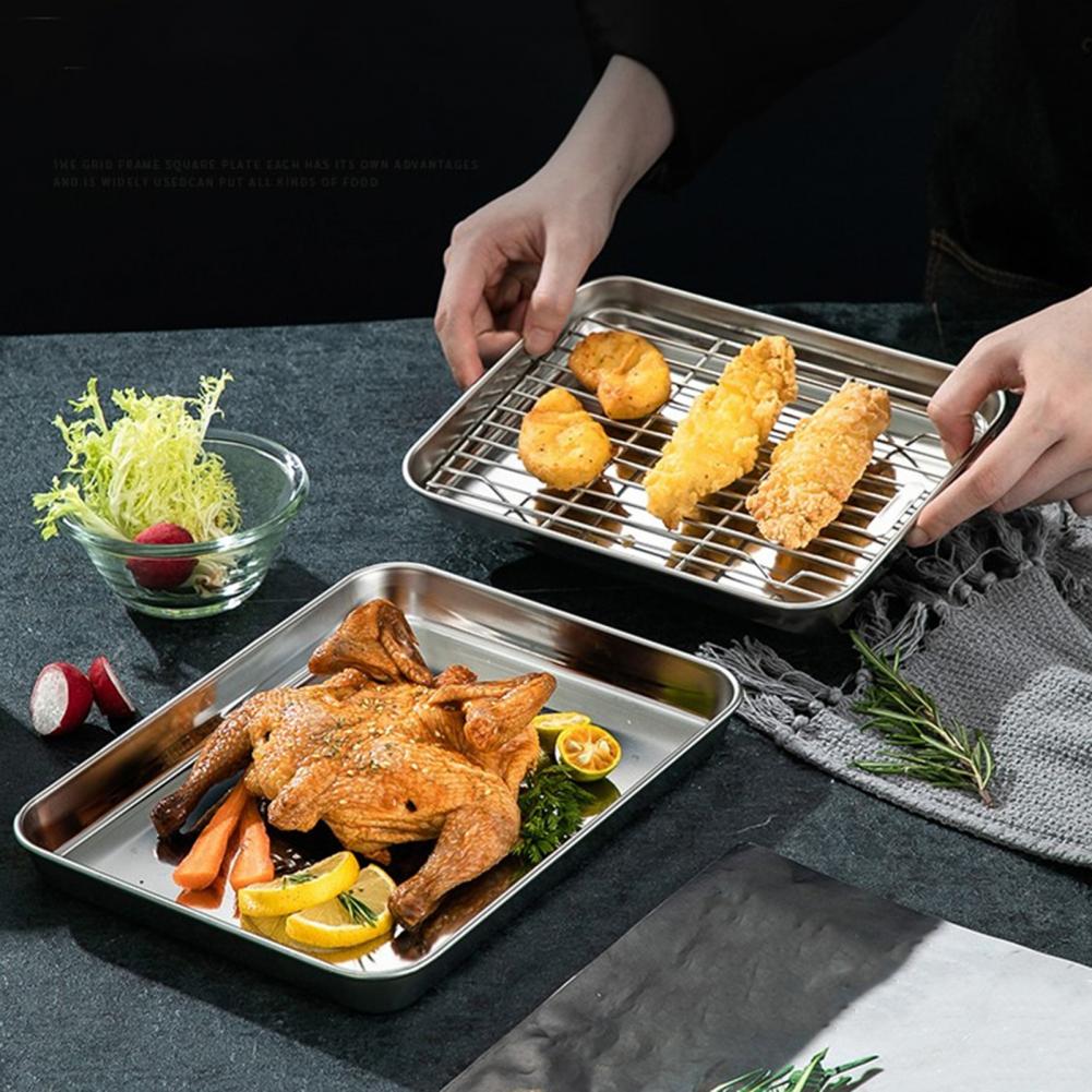 1 ensemble de plaques de cuiss - Kitchen Baking Tray Rack avis et prix