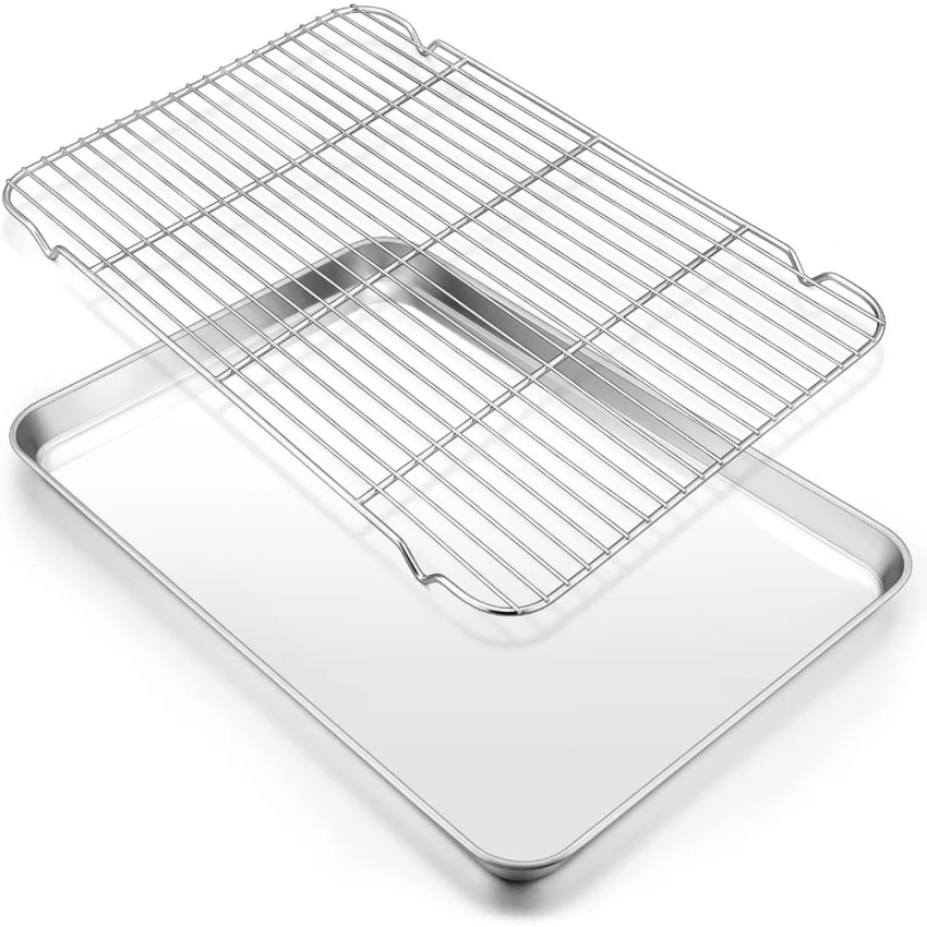 Ensemble de plateaux de cuisso - Kitchen Baking Tray Rack avis et prix