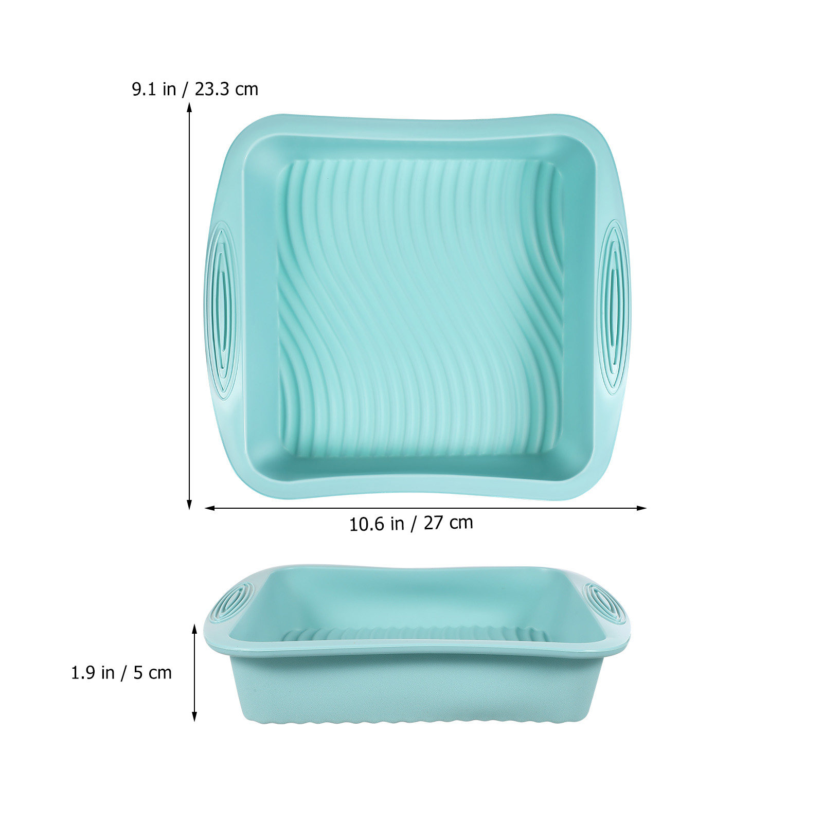 Moule à gâteau carré en silico - Kitchen Baking Tray avis et prix