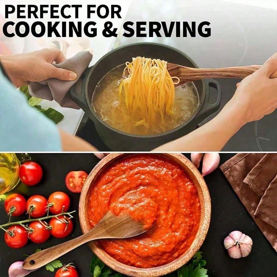 5 cuillères en bois, ustensile - Kitchen Baking Utensil avis et prix