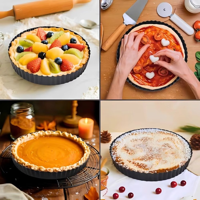 1 moule à tarte amovible à fon - Kitchen Baking Tray avis et prix